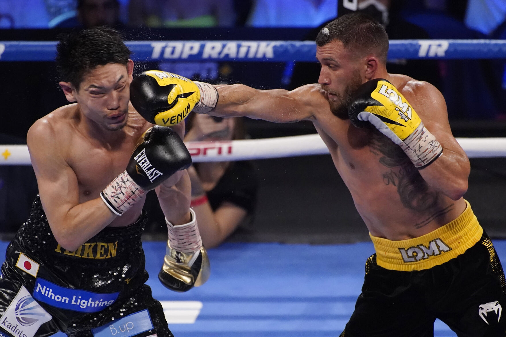 APTOPIX Nakatani Lomachenko Boxing